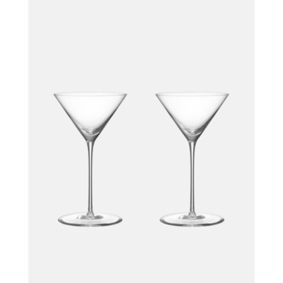 Geometry Martini Glass, Set of 2