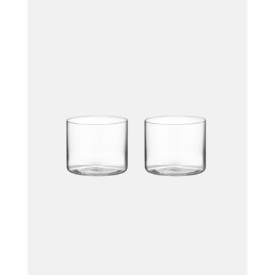 Geometry Tumbler Glass, Set of 2