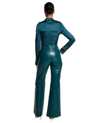 Tell Me Lies Recycled Leather Trousers