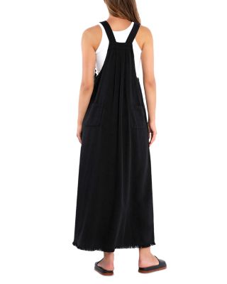 Chambray Overall Maxi Dress