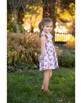 Girls' Ruffle Sleeve Dress in Rollerskates - Little Kid, Big Kid