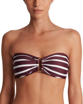 Striped Bandeau Top