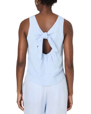 売れ筋商品|||フレンチコネクション カットソー トップス レディース Women's Birdie Bow-Back Swing Top Cashmere Blue Birdie Linen Swing Top Cashmere Blue | French Connection US