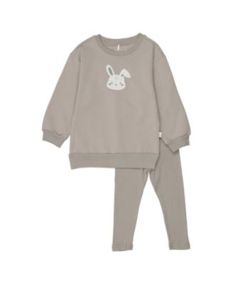 Pouf - Unisex Bunny Sherpa Set - Little Kid