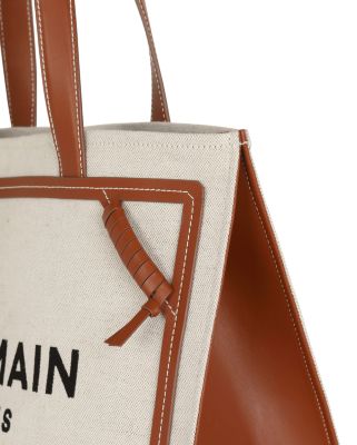  Women's B-Army 42 Canvas Tote Bag with Leather Details