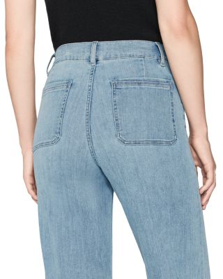 Le Slim Bardot Pocket Palazzo Jeans in Wilson