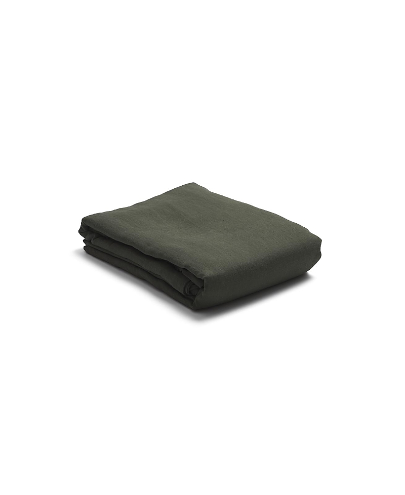 Piglet In Bed Plain Linen Blend Duvet Cover
