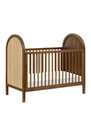 Babyletto - Bondi Cane 3-in-1 Convertible Crib with Toddler Bed Conversion Kit in Natural Walnut