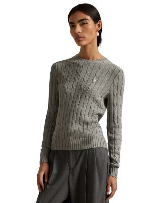 Cotton Cable Knit Sweater