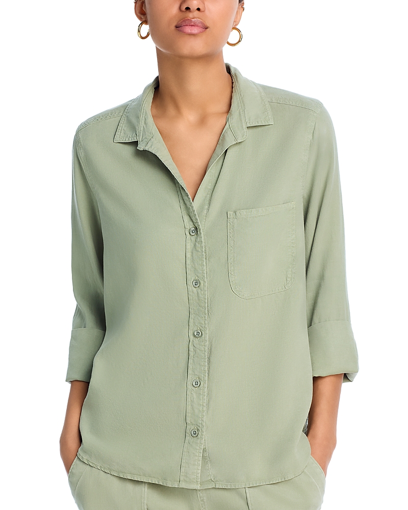 BELLA DAHL LONG SLEEVE BUTTON DOWN TOP