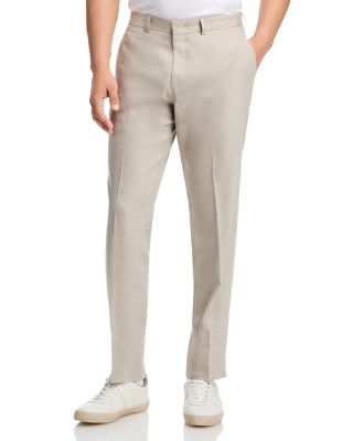Vince - Linen & Wool M&eacute;lange Solid Slim Fit Suit Pants