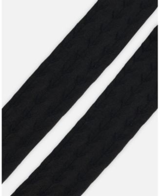  Unisex Tonal Jacquard Tights Off White