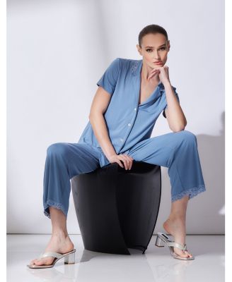 Feathers Essentials Short Sleeve Pajama Set