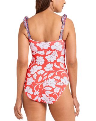 Island Cays Citrus Coral One Piece Swimsuit