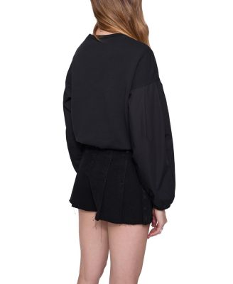 Julia Combo Long Sleeve Top