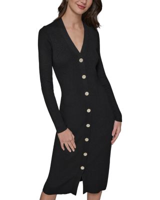 KARL LAGERFELD PARIS - Front Button Dress