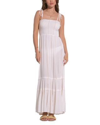 Elan - Smocked Maxi Dress