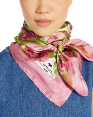 Weekend Max Mara - Onesto Foral Silk Scarf