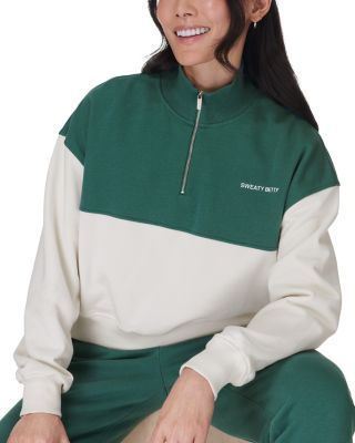 Revive Crop Half Zip Sweatshirt
