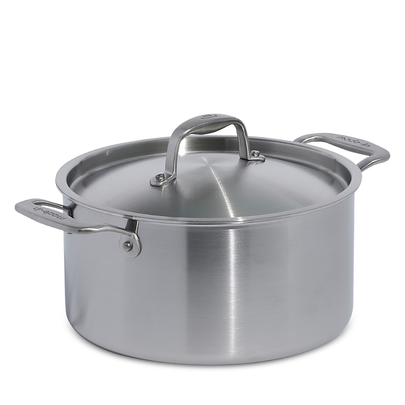 Made In 5 Ply Stainless Steel 6 Qt. Stockpot And Lid In Stainless