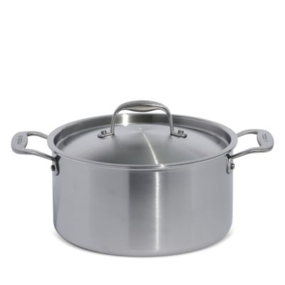 5 Ply Stainless Clad 6 Qt. Stockpot and Lid