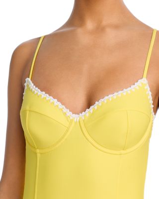 Addisyn Crochet Trim One Piece Swimsuit