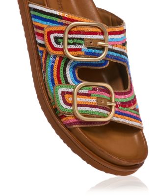 Women's Buckle Sandals - Exclusive