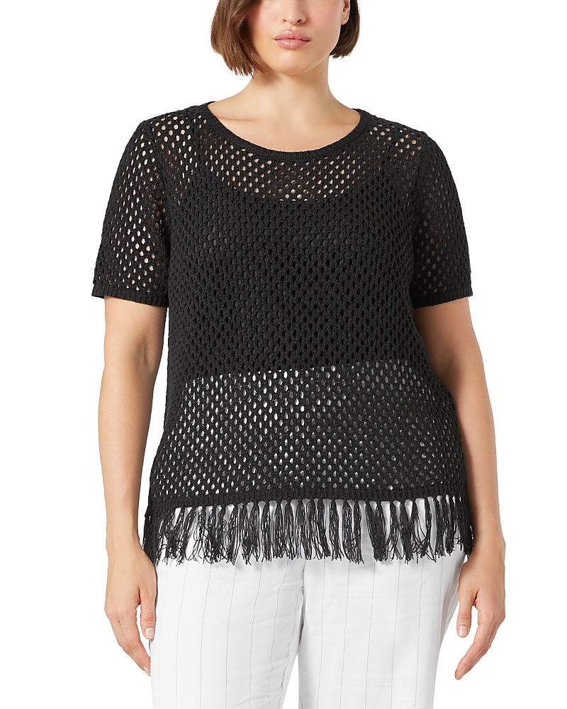 Shop Marina Rinaldi 2a Uscita Brigitta Sweater In Black