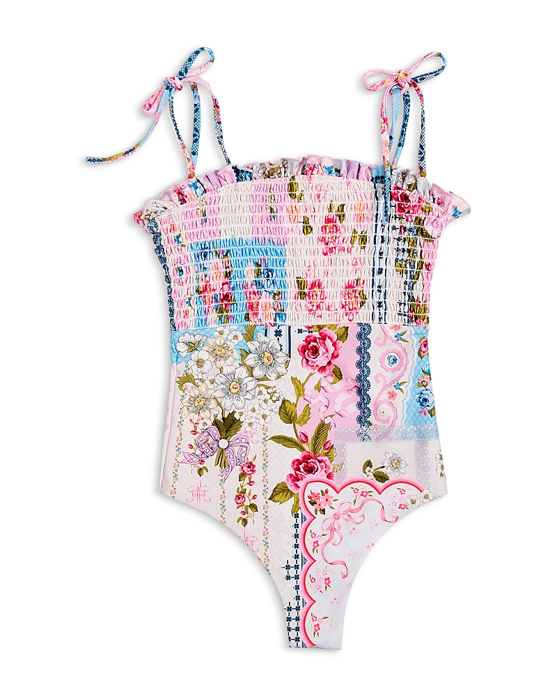 Agua Bendita Agua Bednita Girls' Lewis Meraki One Piece - Little Kid, Big Kid In Multi