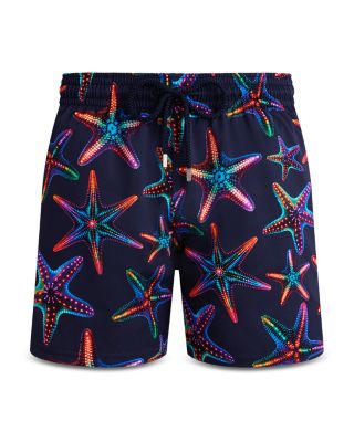Moorise Printed 4.5" Swim Trunks