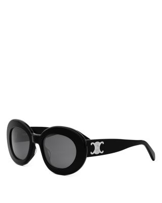 CELINE - Triomphe Round Sunglasses, 52.9mm