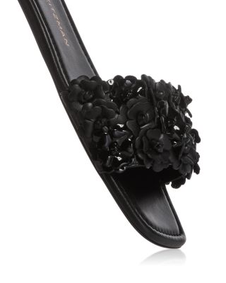 フラットシューズ Stuart Weitzman Meadow Flat Slide Stuart Weitzman Women's Meadow Slide Flat Sandals