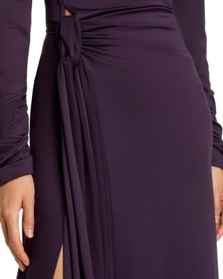 Long Sleeve Jersey Gown