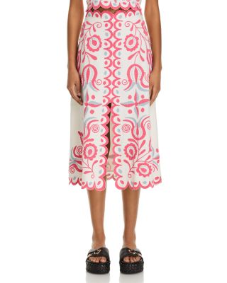 Sea - Eevi Embroidered Skirt