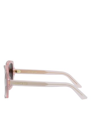 DiorMidnight S4I Square Sunglasses, 54mm