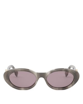 FF Diamonds Oval Sunglasses, 53mm