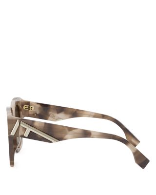 First Square Sunglasses, 63mm