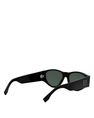 FF Squared Oval Sunglasses, 55mm