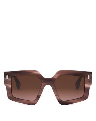 Roma Square Sunglasses, 52mm
