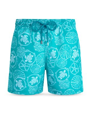 Moorea Printed 5.5" Swim Trunks