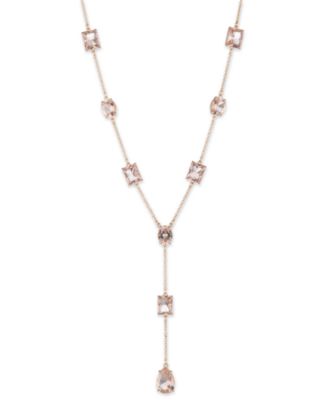 Ralph Lauren - Multi Stone Y Necklace, 16"