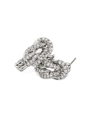 Sterling Silver JH Essentials Diamond Pav&eacute; Disc Chain Bracelet