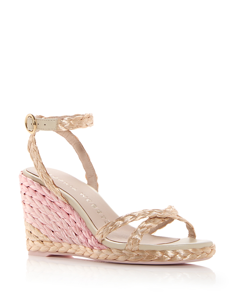 Sophia Webster Women's Ines Espadrille Wedge Sandals In Heirloom Rose