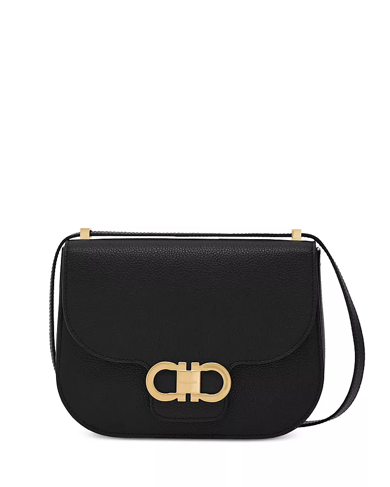 Ferragamo Double Gancini Crossbody Bag