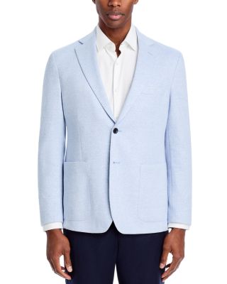 Cotton & Linen Jersey Regular Fit Unstructured Sport Coat - Exclusive
