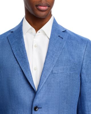 Delave Linen Hopsack Regular Fit Unstructured Sport Coat - Exclusive