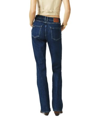 Ross Straight Leg Jeans in Blue Jeans