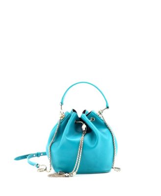 Pre-Owned Bvlgari Serpenti Forever Bucket Bag Leather