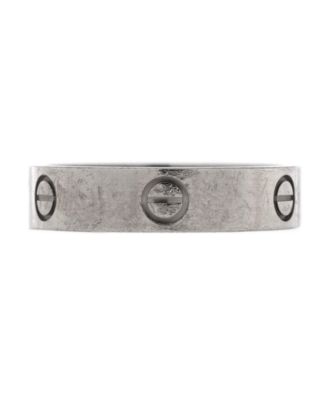 Pre-Owned Cartier Love Band Ring 18K White Gold