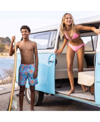  Boys' Kaleido Fish Sustainable Swim Short - Little Kid, Big Kid